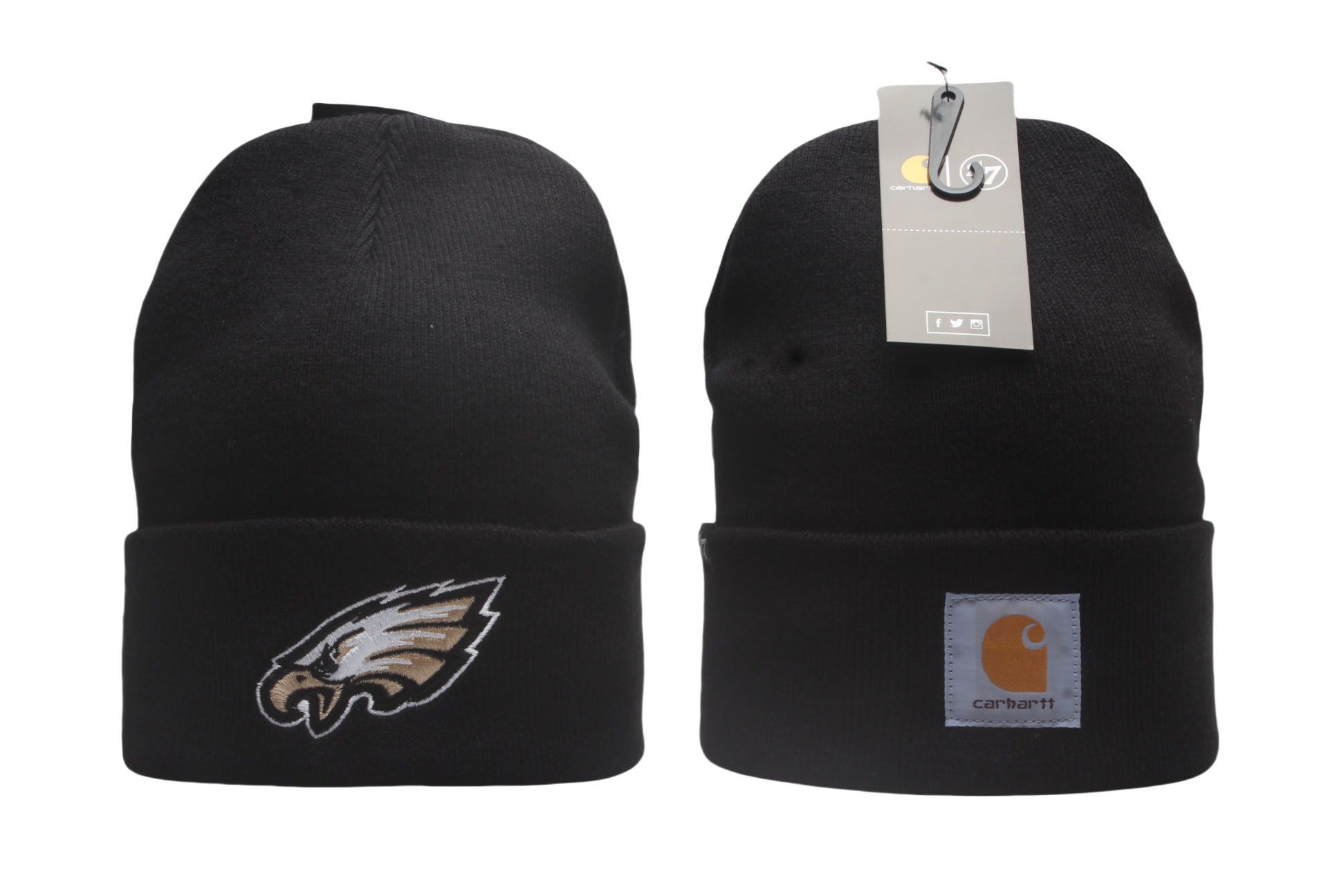 2025 NFL Philadelphia Eagles Hat beanie style 06->->Sports Caps